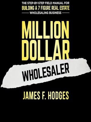 cover image of Million Dollar Wholesaler